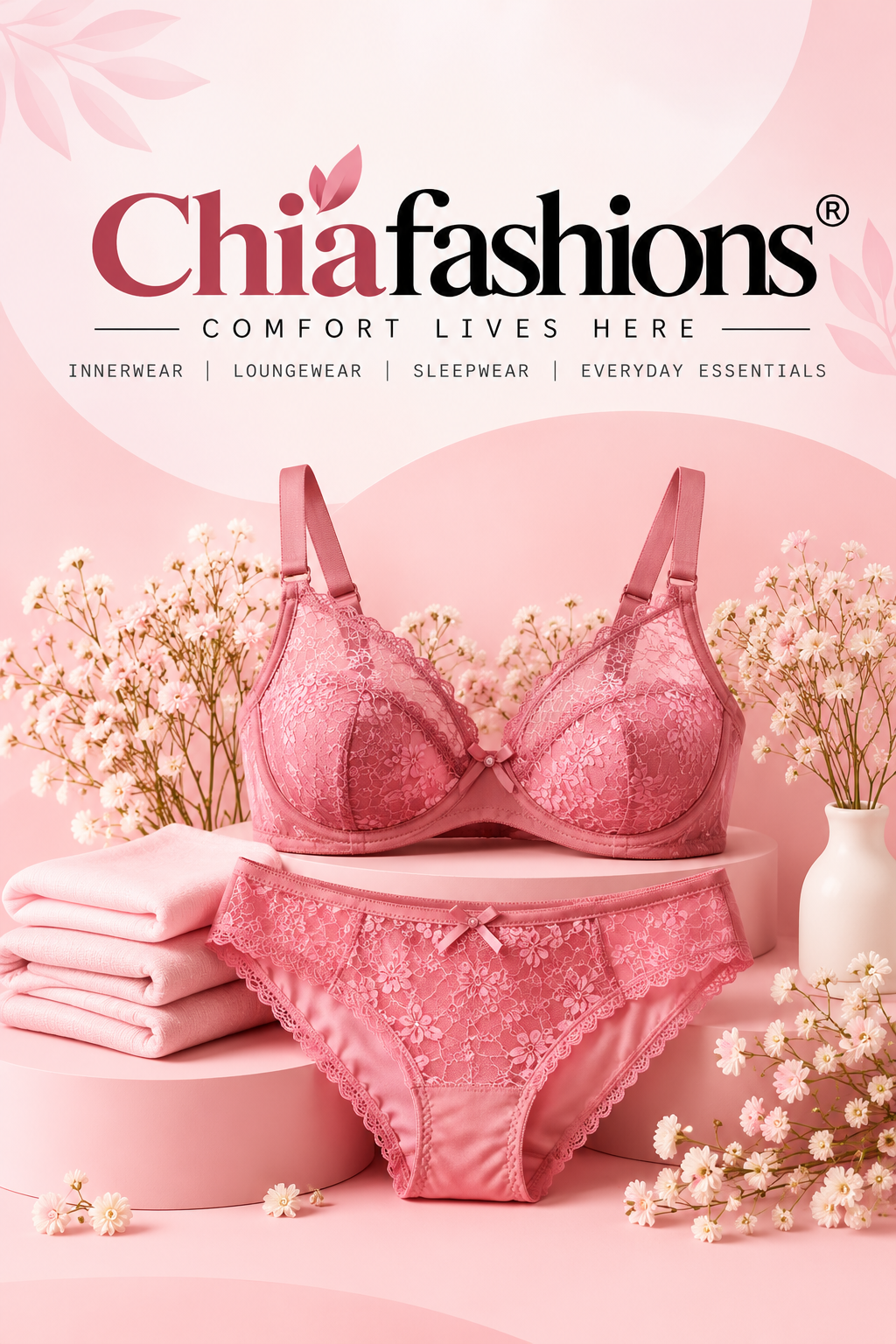 Chiafashions Logo and Innerwear Collection